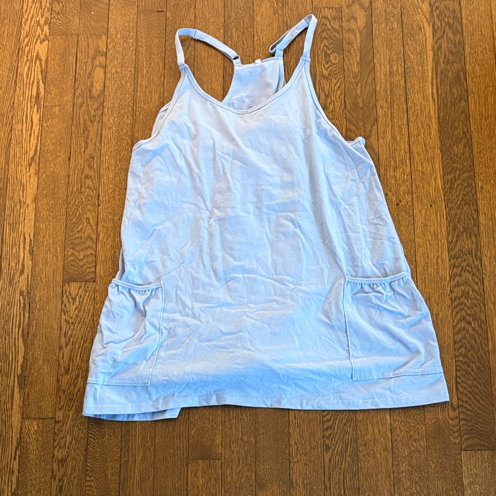 Sky Blue Women's exercise dress
